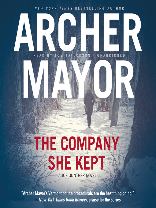 Title details for The Company She Kept by Archer Mayor - Wait list